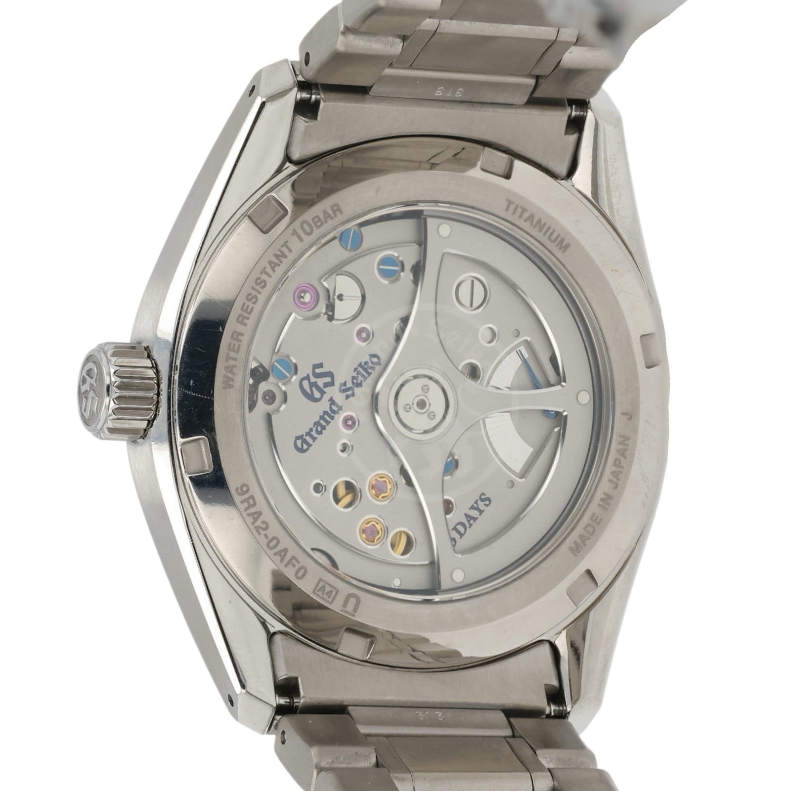 Grand Seiko Lake Suwa Blue Dial Titanium 40mm Automatic Men’s Watch SLGA019