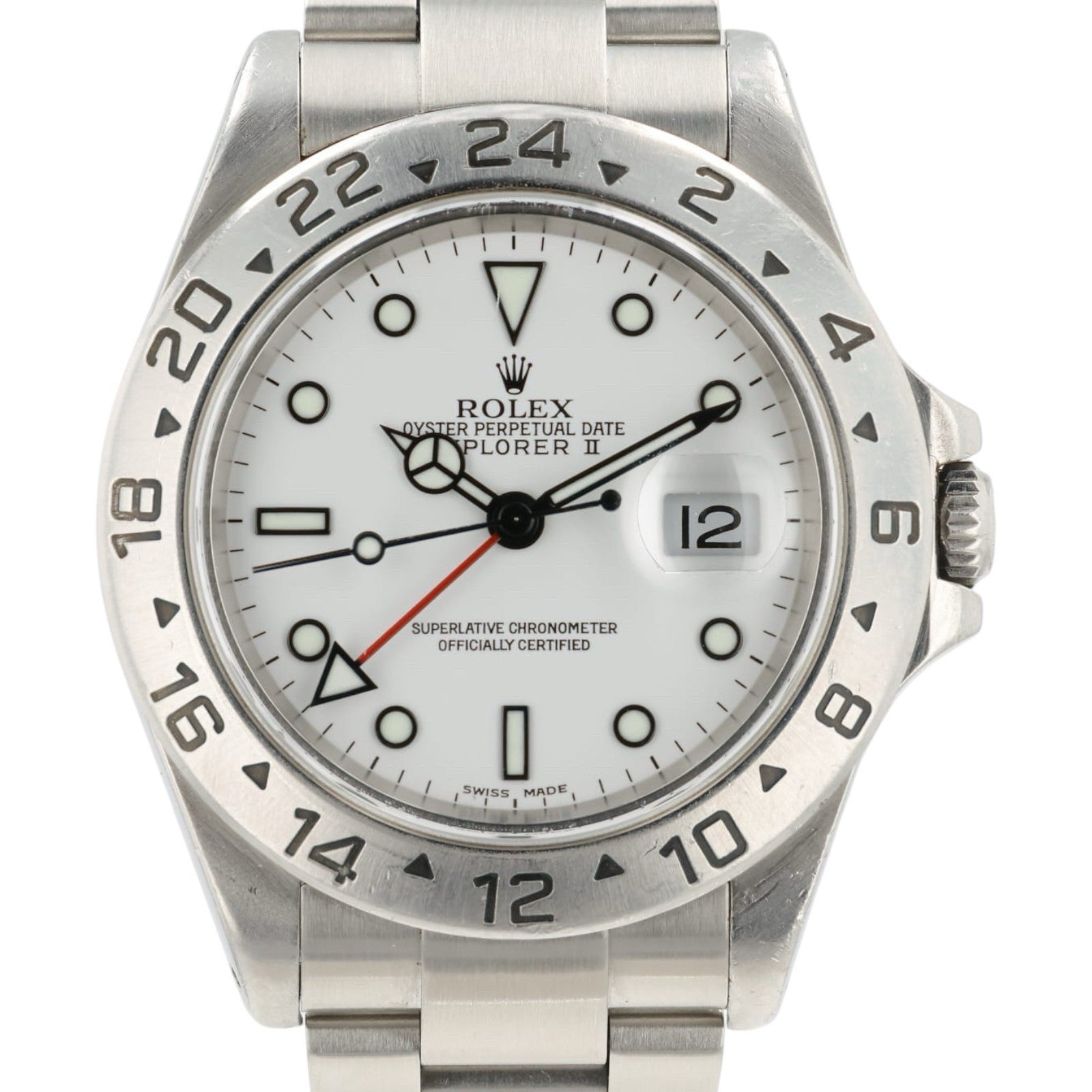 Rolex Explorer II Polar White Dial Stainless Steel 40mm Automatic Men’s 16570
