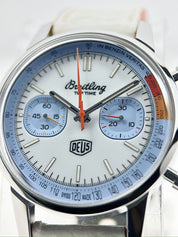 Breitling Top Time Deus Limited Edition Chronograph White Dial Watch 41MM A23311