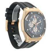 Audemars Piguet Royal Oak 18k Rose Gold Black Dial 44mm Automatic Men’s 26401RO
