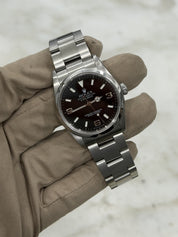 Rolex Explorer Stainless Steel Black Dial 36mm Automatic Mens Watch 114270
