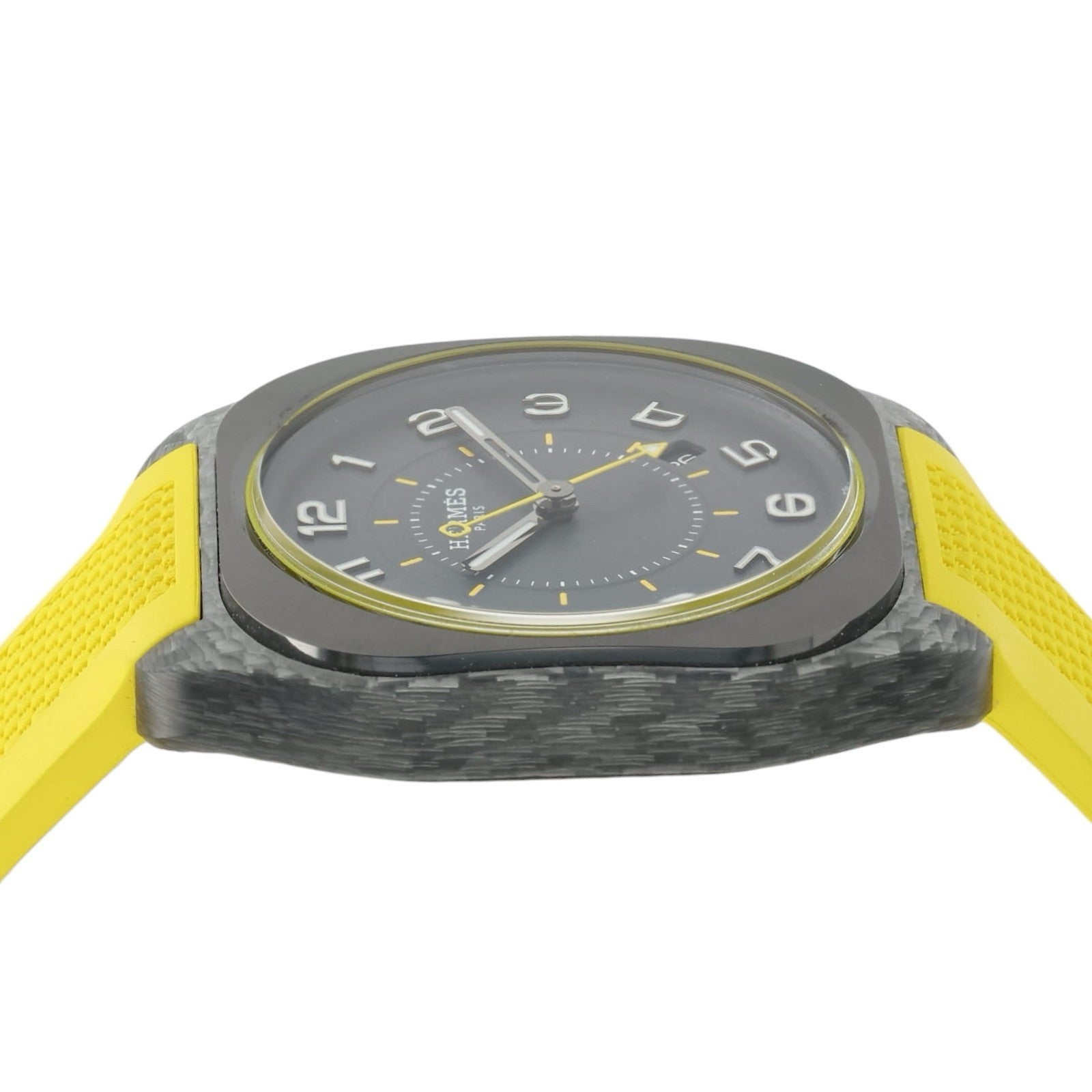 Hermes H08 Gray Dial Carbon & Titanium 42mm Automatic Movement Men’s Watch H08