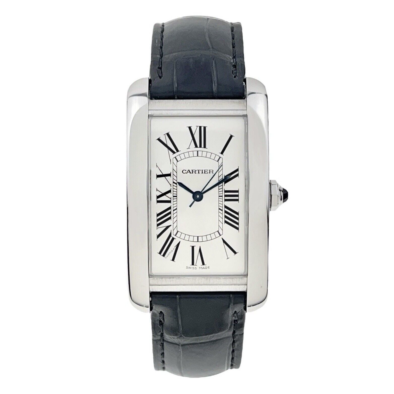 Cartier Tank Americaine Stainless Steel 27mm Automatic Men’s Watch WSTA0018