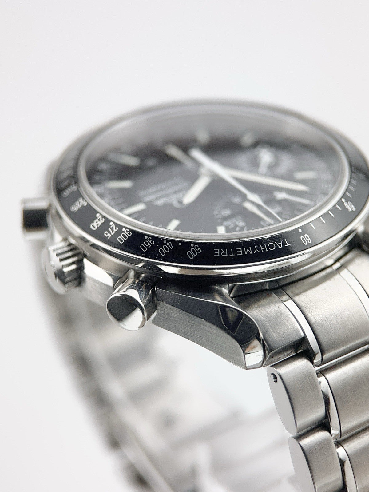 Omega Speedmaster Stainless Steel Black Dial 39mm Automatic Men’s Watch 3520.50
