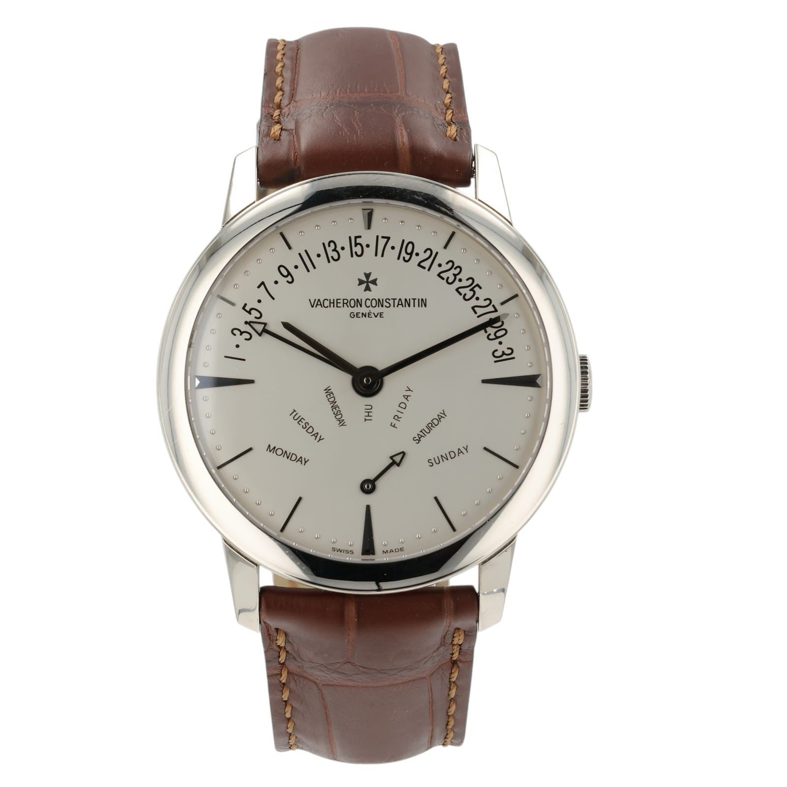 Vacheron Constantin Patrimony Silver Dial 18k White Gold 42.5mm Automatic Men’s