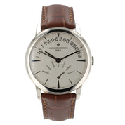Vacheron Constantin Patrimony Silver Dial 18k White Gold 42.5mm Automatic Men’s