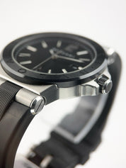Bulgari Diagono Stainless Steel Black Dial 42mm Automatic Mens Watch DG42SC