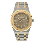 Audemars Piguet Gold & Steel Brown Dial 35mm Quartz Men’s Watch 56023SA