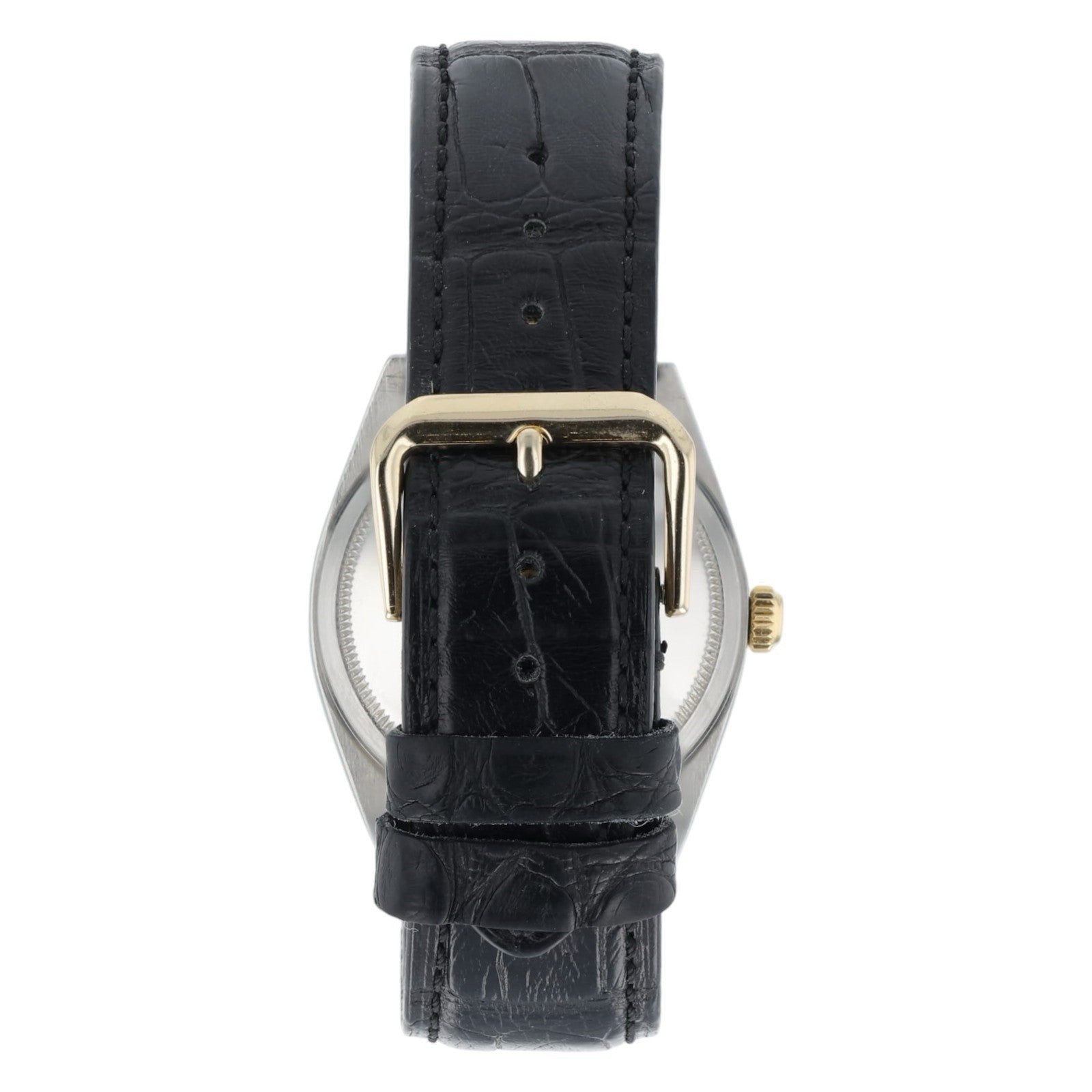 1967 Rolex Oyster Perpetual 1008 Zephyr 34mm Stainless Steel & 14k Gold Watch