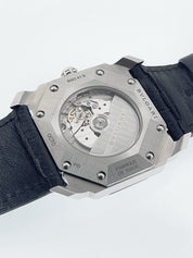 Bulgari Octo Stainless Steel Black Dial 41mm Automatic Men’s Watch BGO41S