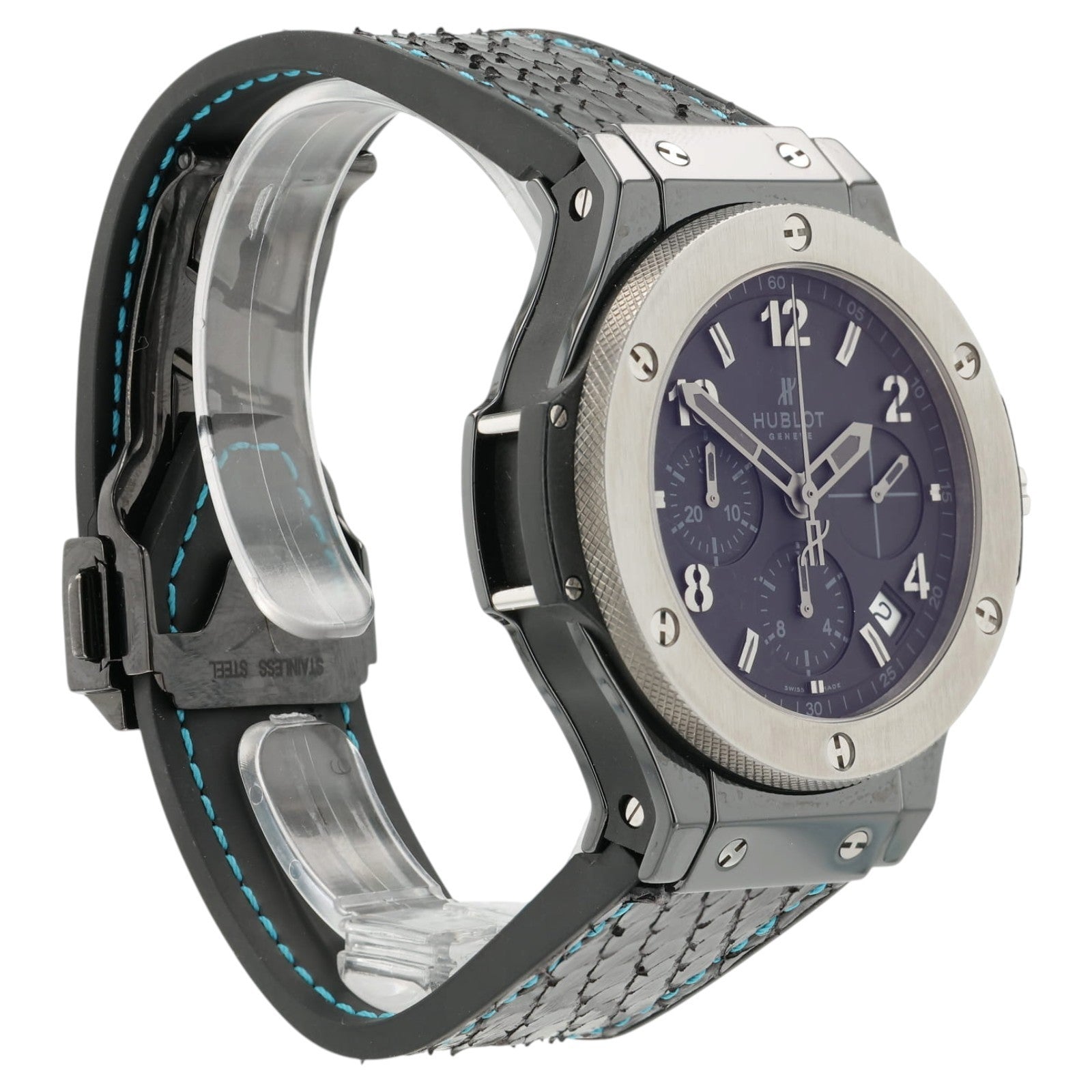Hublot Big Bang Ice Black Dial Titanium & Ceramic 41mm Automatic  341.CT.130.RX