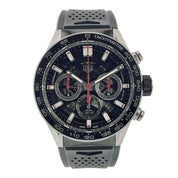 Tag Heuer Carrera Stainless Steel Black Dial 43mm Automatic Men’s Watch CBG2010