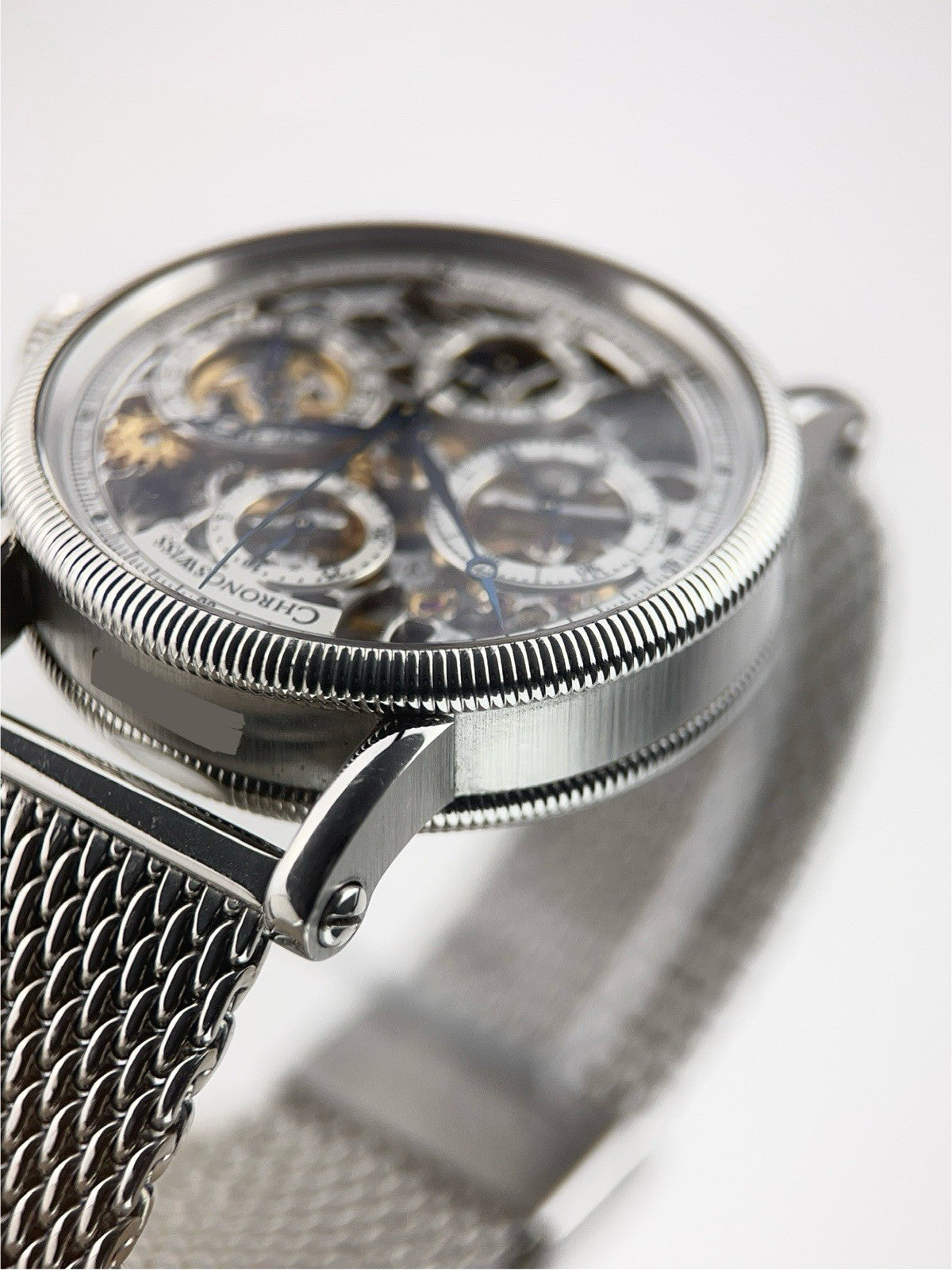 Chronoswiss Opus Stainless Steel Skeletonized Dial 38mm Automatic Men’s CH7523