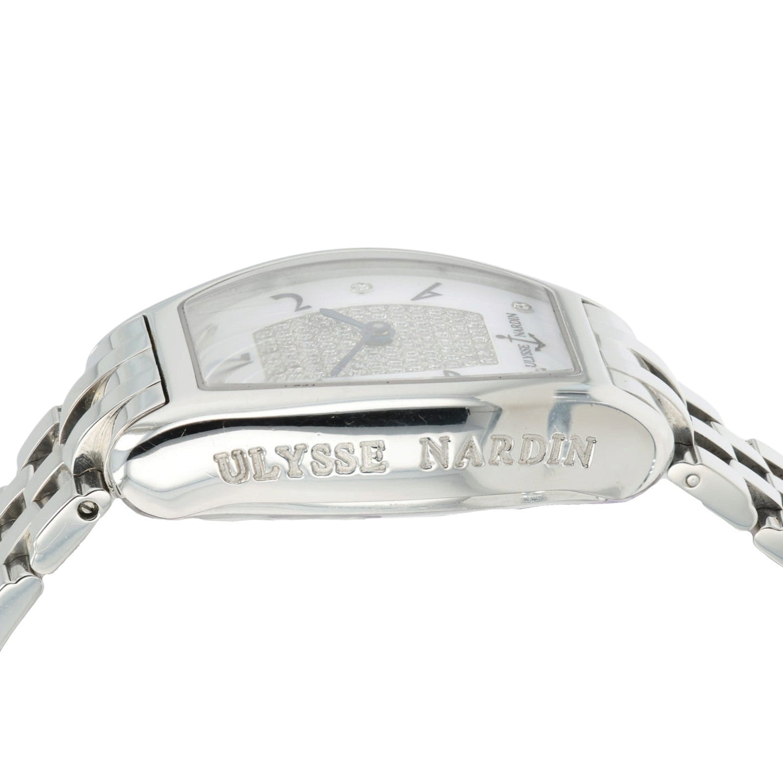 Ulysse Nardin Michelangelo Diamond MOP Dial Steel 26mm Automatic Watch 103-48