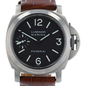 Panerai Luminor Marina Titanium Brown Dial 44mm Manual Wind Men's Watch