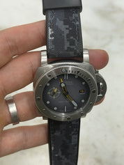 Panerai Submersible Navy Seals PAM01323 Automatic 44mm Grey Dial Watch