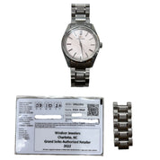 2022 Grand Seiko Heritage 44GS Sakura Pink SBGW289 Manual Wind Wristwatch