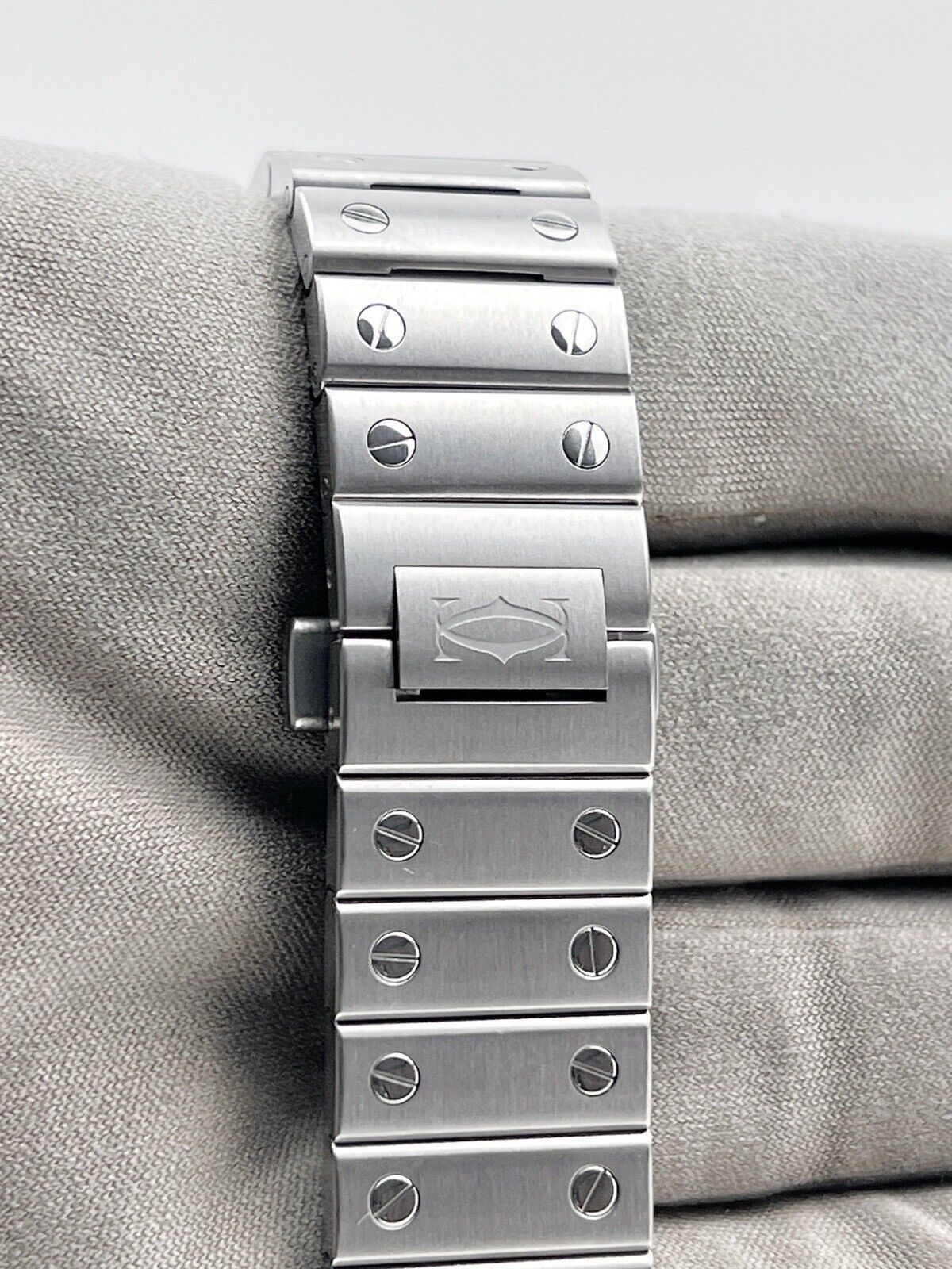 Cartier Santos Medium WSSA0029 Stainless Steel Automatic Watch 35x41mm - B&P