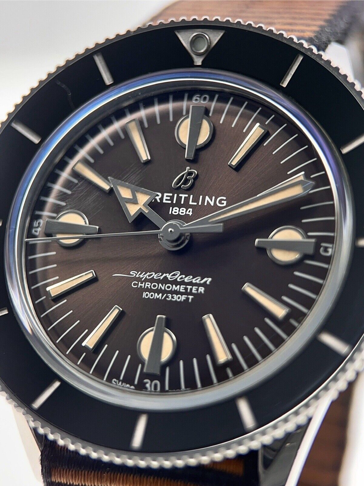 Breitling Superocean Heritage Steel Brown 42mm Automatic Men’s Watch A10370
