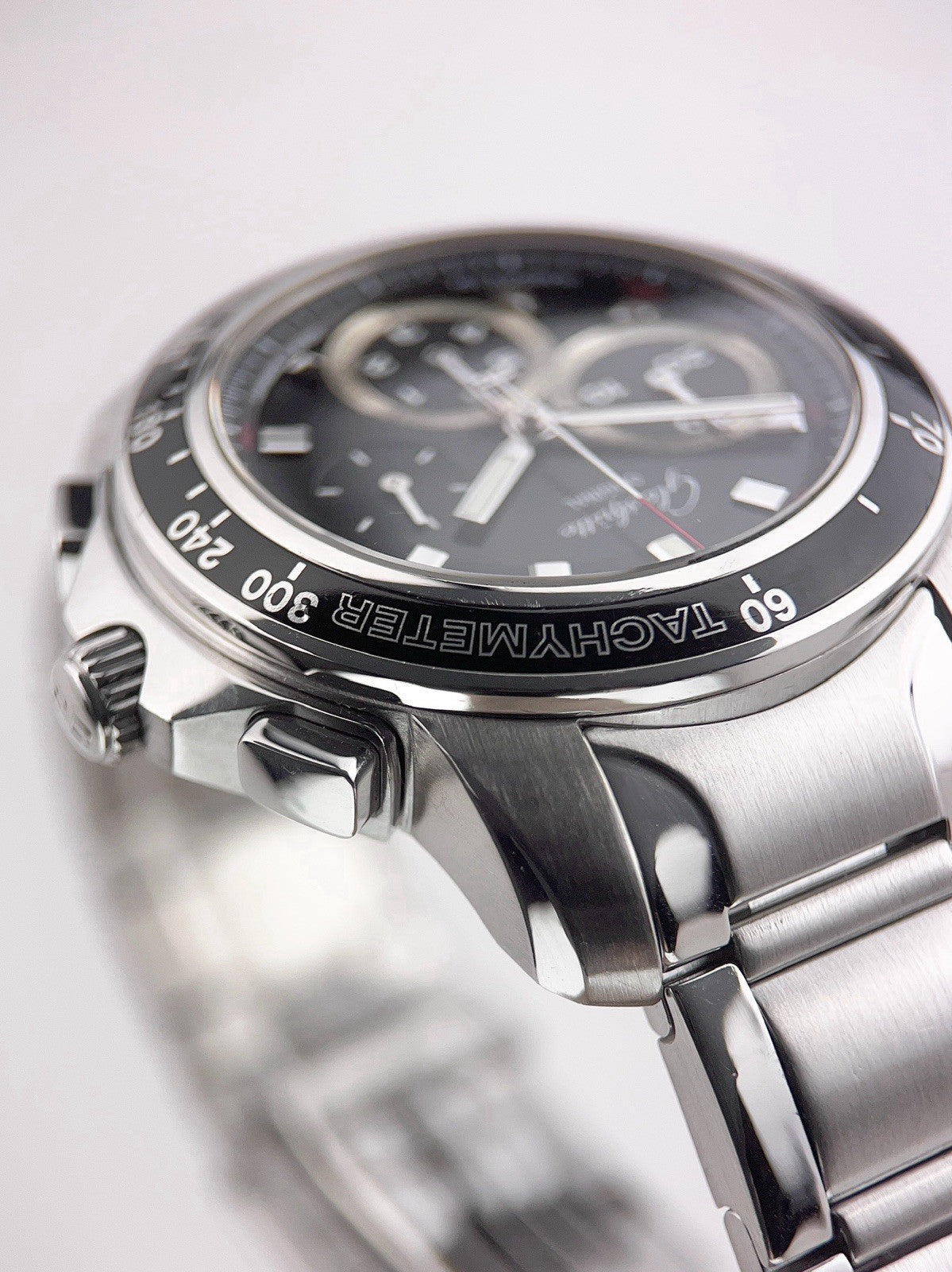Glashutte Original Sport Steel Black Dial 42mm Automatic Mens 39-31-43-03-14