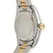 Rolex Oyster Perpetual Gold & Steel Champagne Dial 24mm Automatic Women’s 76183