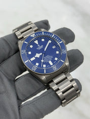 2024 Tudor Pelagos BLUE Titanium 42mm 25600TB Automatic Dive Date Watch
