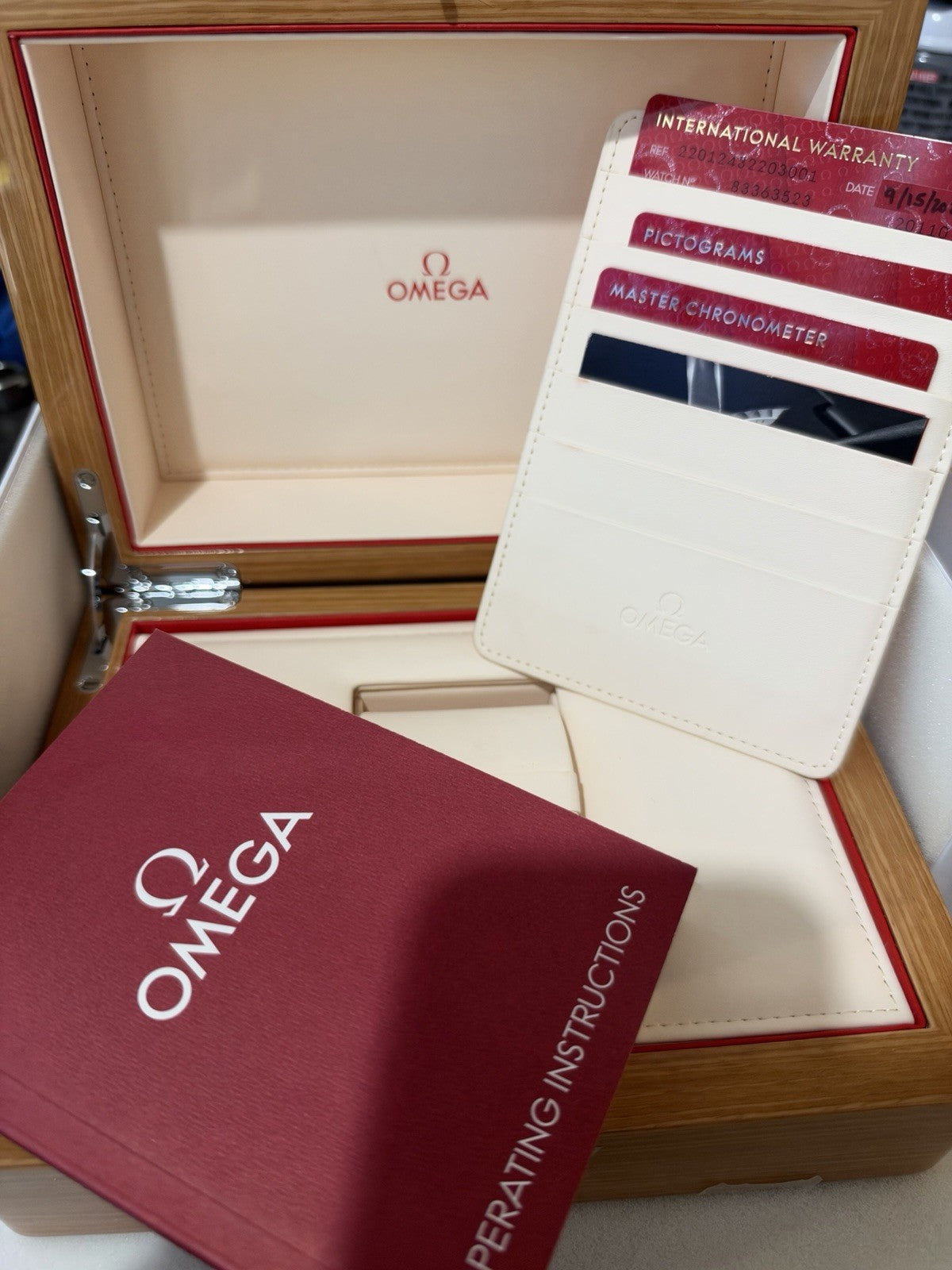 Omega Seamaster Aqua Terra GMT Worldtimer Steel Blue Watch 220.12.43.22.03.001