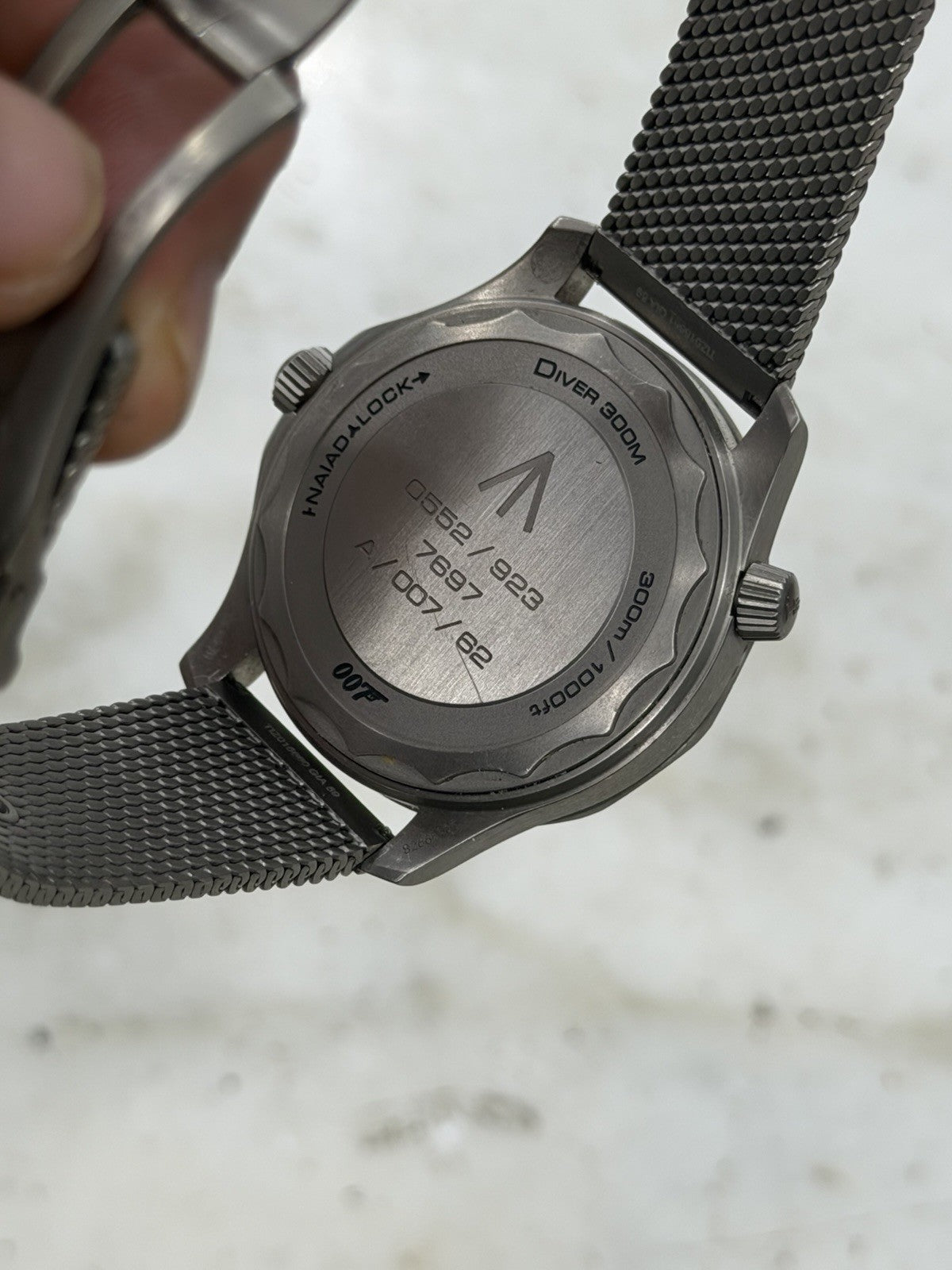 2020 Omega Seamaster NTTD James Bond No Time To Die Watch - 210.90.42.20.01.001