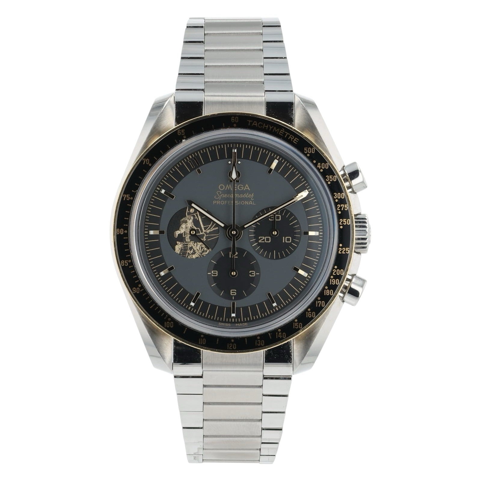 Omega Speedmaster Gold & Steel Grey Dial 42mm Manual Wind 310.20.42.50.01.001