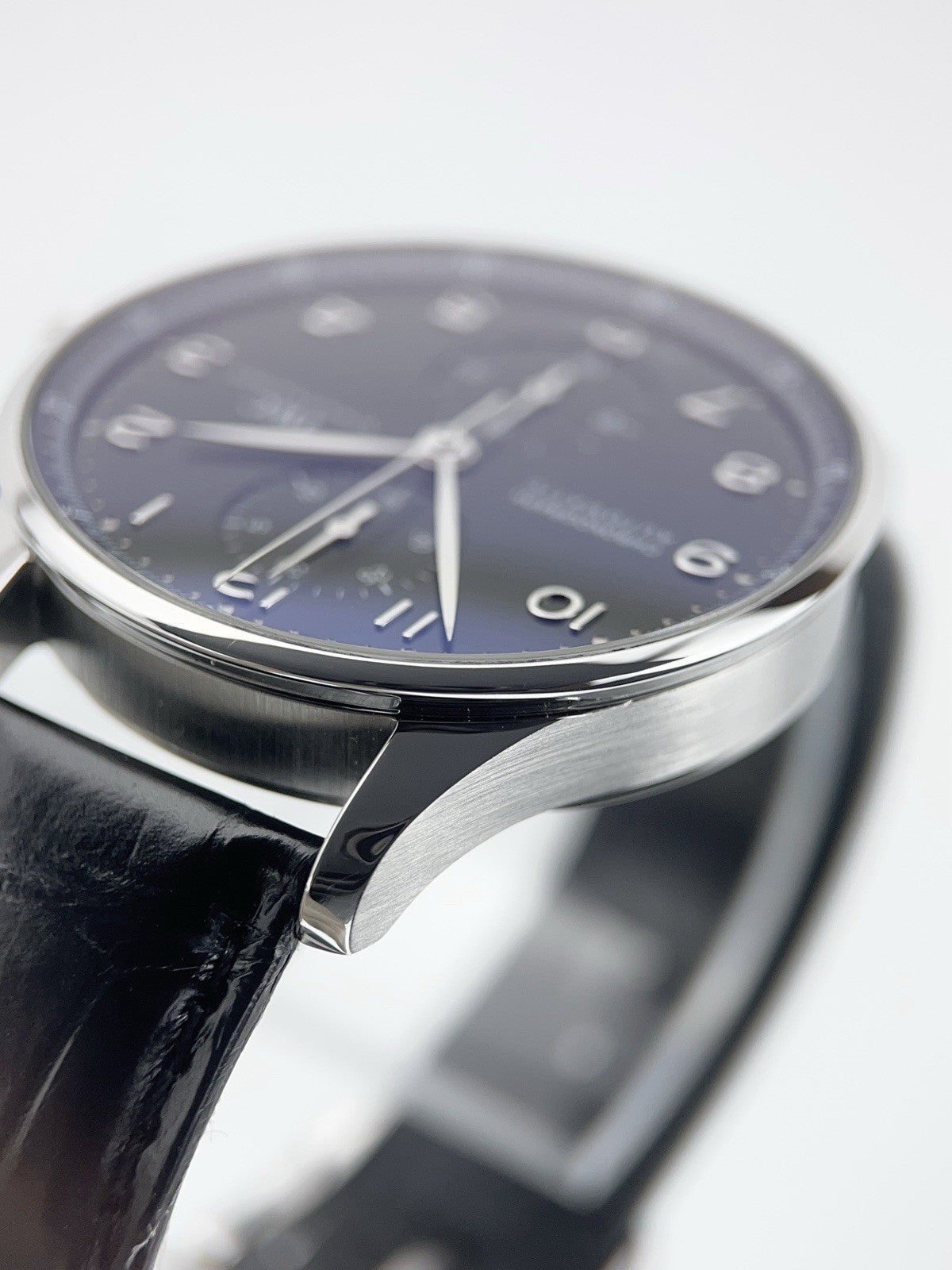 IWC Portuguese Stainless Steel Black Dial 41mm Automatic Men's Watch IW371438