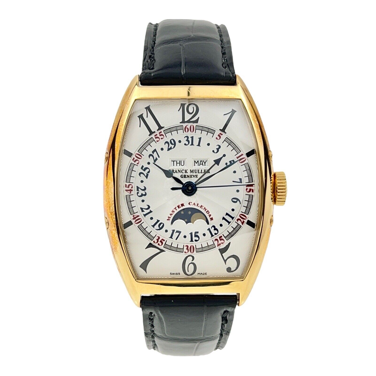 Franck Muller Master Calendar Lunar 18k Yellow Gold Automatic Men’s Watch