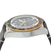 2023 Tudor Black Bay GMT Root Beer Brown Black Steel Gold Watch 79833MN B+P