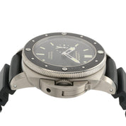Panerai Luminor Black Dial Titanium 47mm Automatic Movement Mens Watch PAM00389