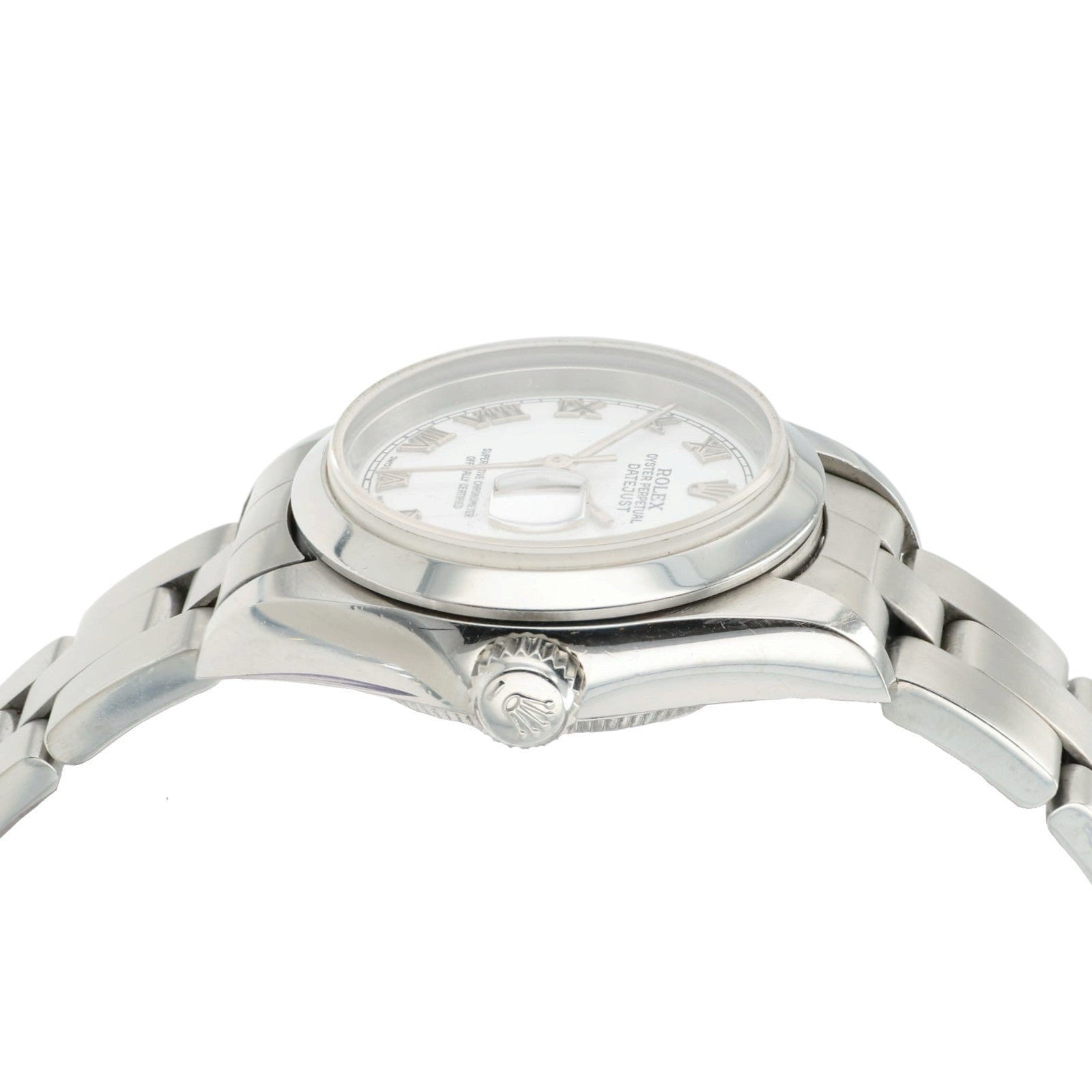 Rolex Datejust White Dial Stainless Steel 26mm Automatic Womens Watch 79160