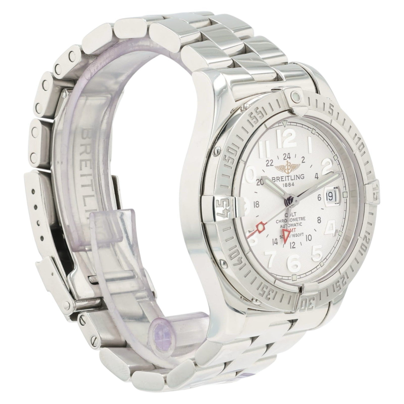 Breitling Colt White Dial Stainless Steel 40mm Automatic Men’s Watch A32350