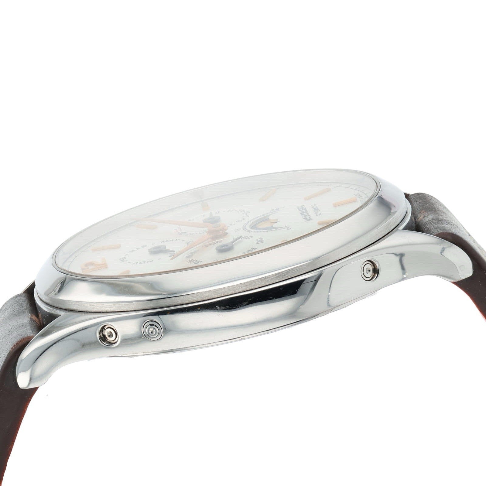 Montblanc Heritage Annual Calendar Steel Silver Dial 40mm Automatic Mens 112534