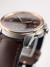 Cartier Calibre De Cartier Gold & Steel Brown Dial 42mm Automatic Men’s W7100051