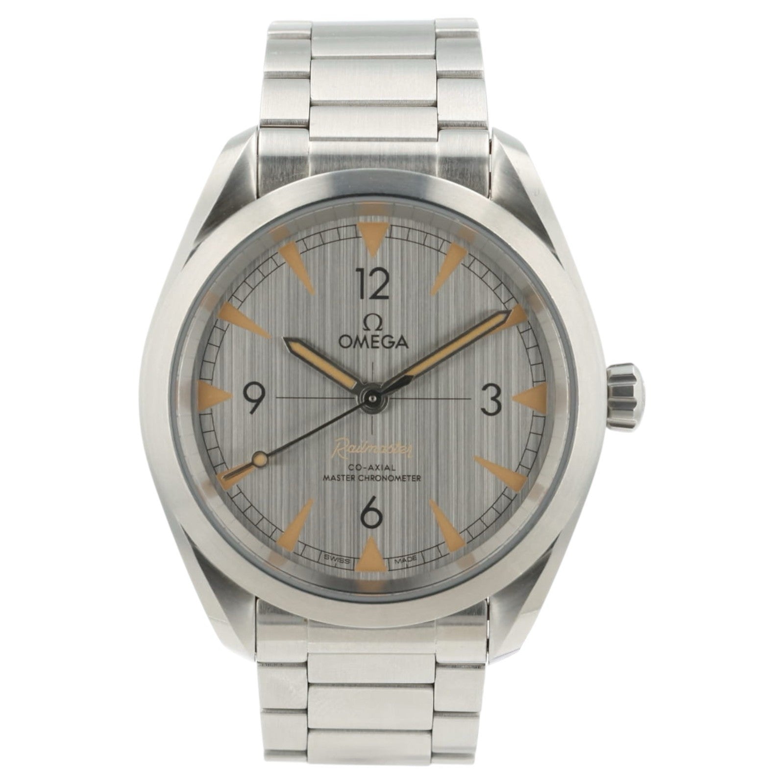 Omega Seamaster Railmaster Gray Dial Steel 40mm Automatic 220.10.40.20.06.001