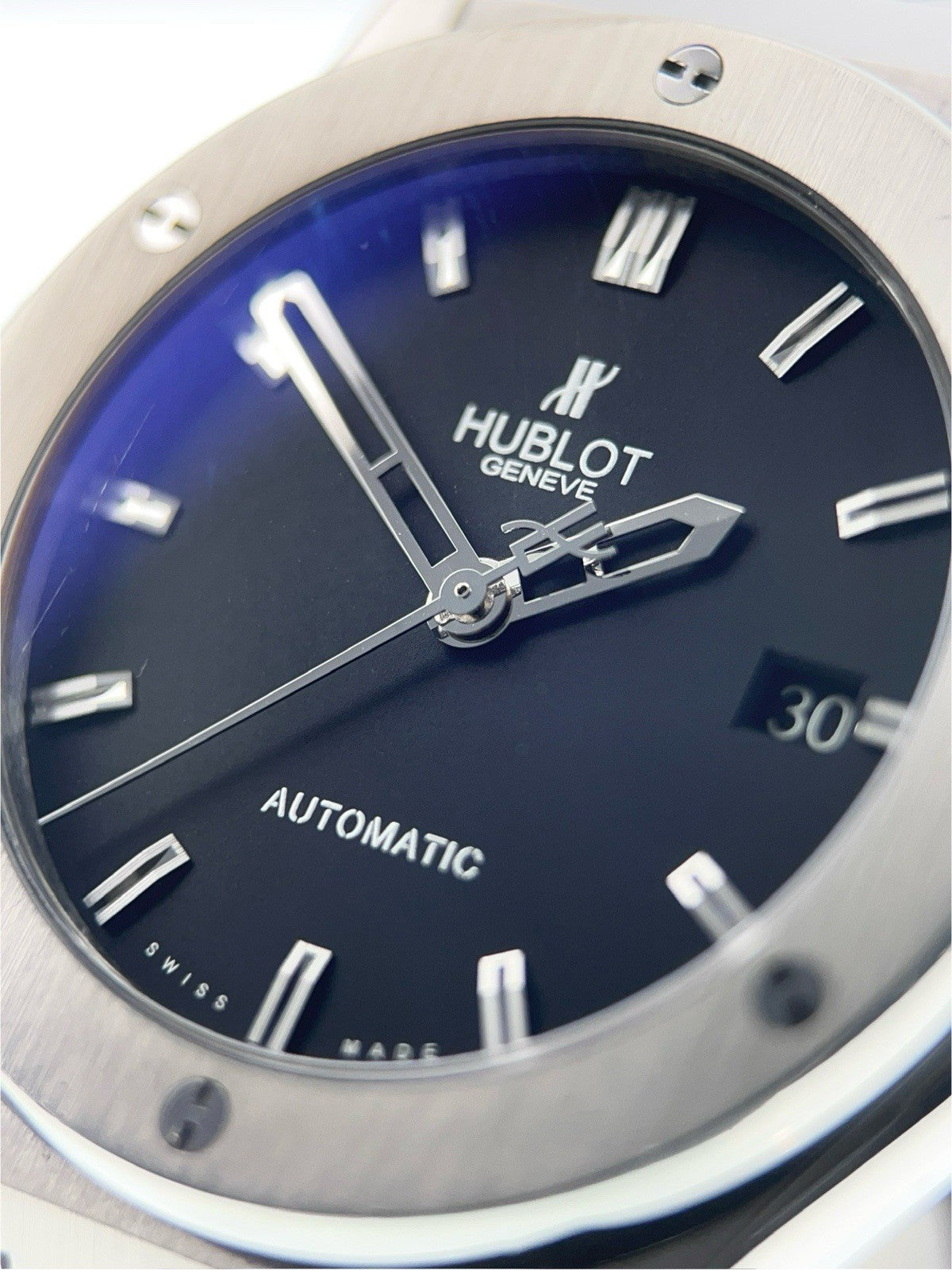 Hublot Classic Fusion Steel Black Dial 45mm Automatic Men’s Watch 511.ZX.1170.RX