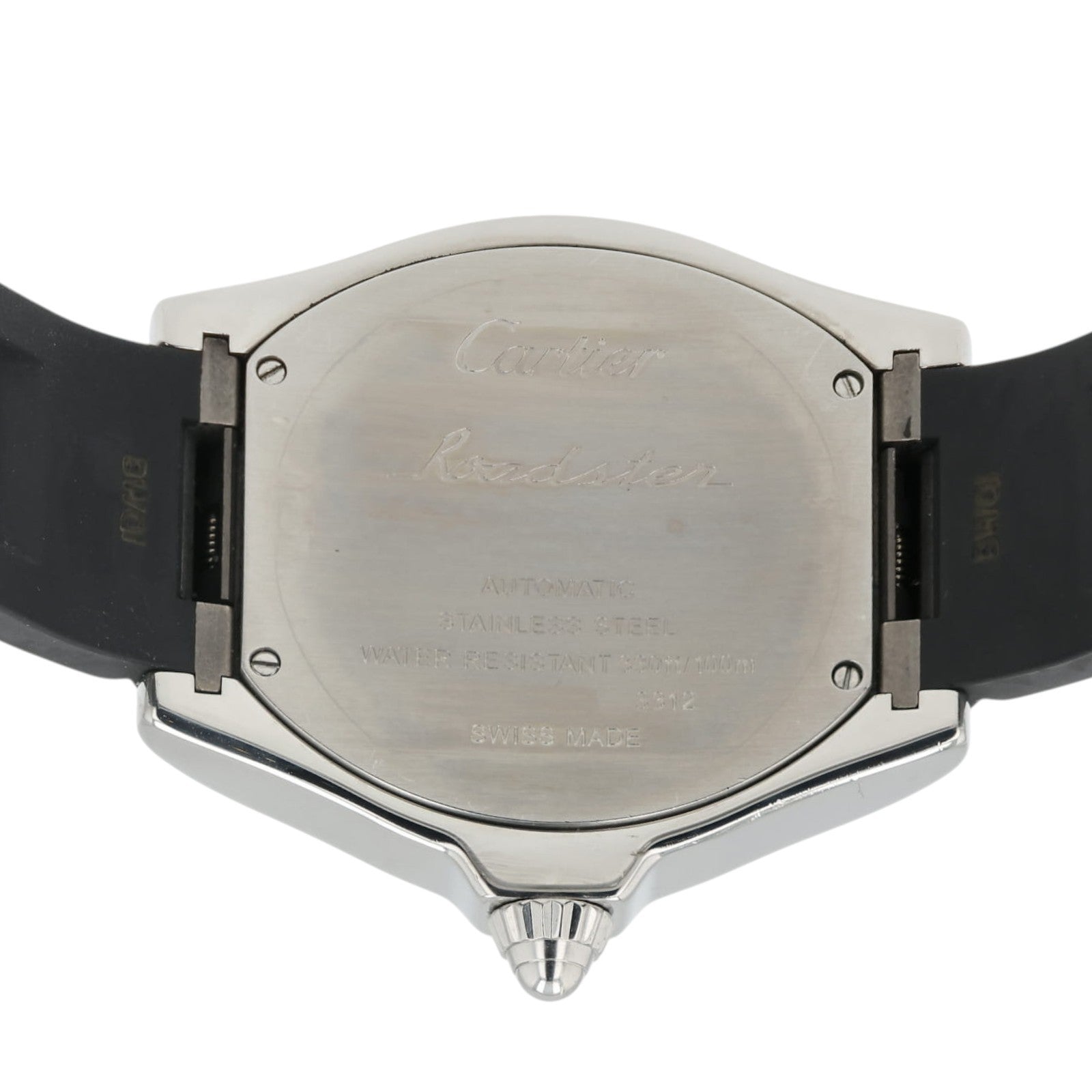 Cartier Roadster Silver Dial Stainless Steel 46x45mm Automatic Mens W6206018