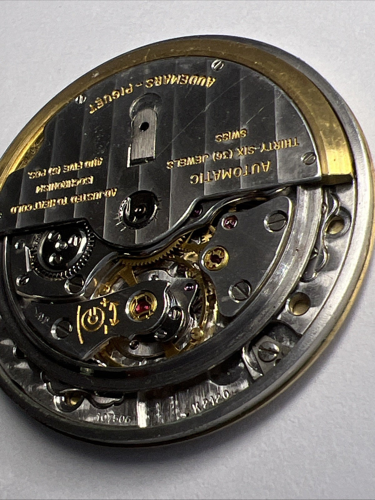 Audemars Piguet 36 Jewels Automatic Watch Movement K 2120 +++ For Parts/Repair