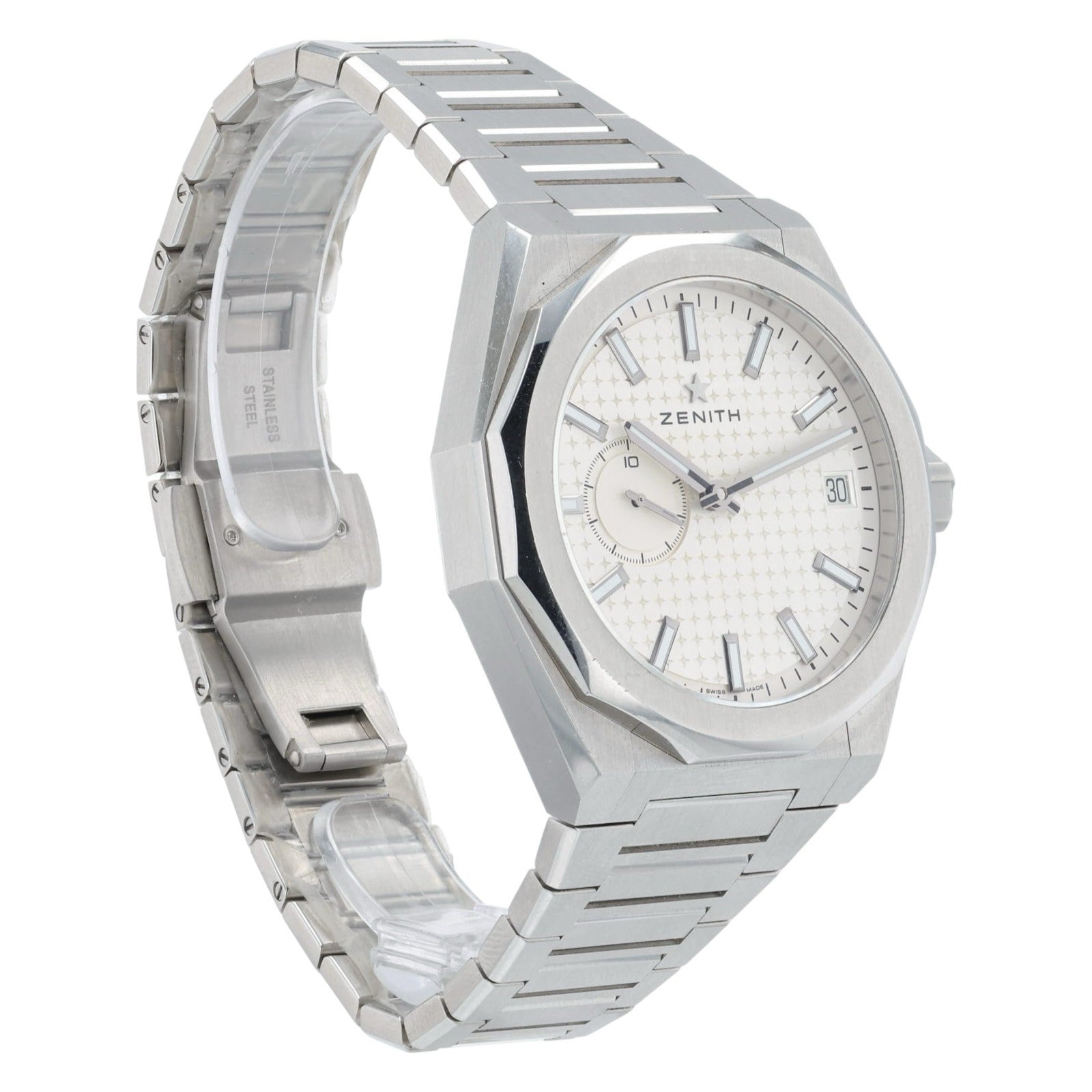 NEW 2026 Zenith Defy Stainless Steel White Dial 41mm Mens Watch 03.9300.3620