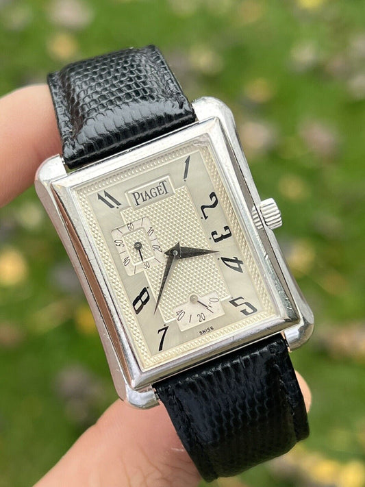 PRE-OWNED PIAGET EMPERADOR AUTOMATIQUE 18900 18K SOLID WHITE GOLD