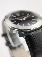 Bulgari Octo Stainless Steel Black Dial 41mm Automatic Men’s Watch OC41S