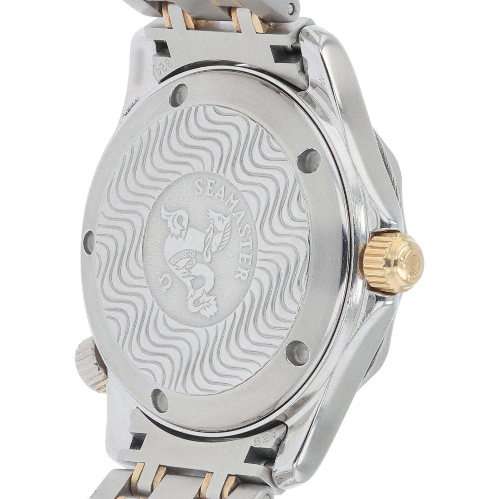 Omega Seamaster Diver Steel & Gold White Dial 36mm Quartz Men’s Watch 2362.20
