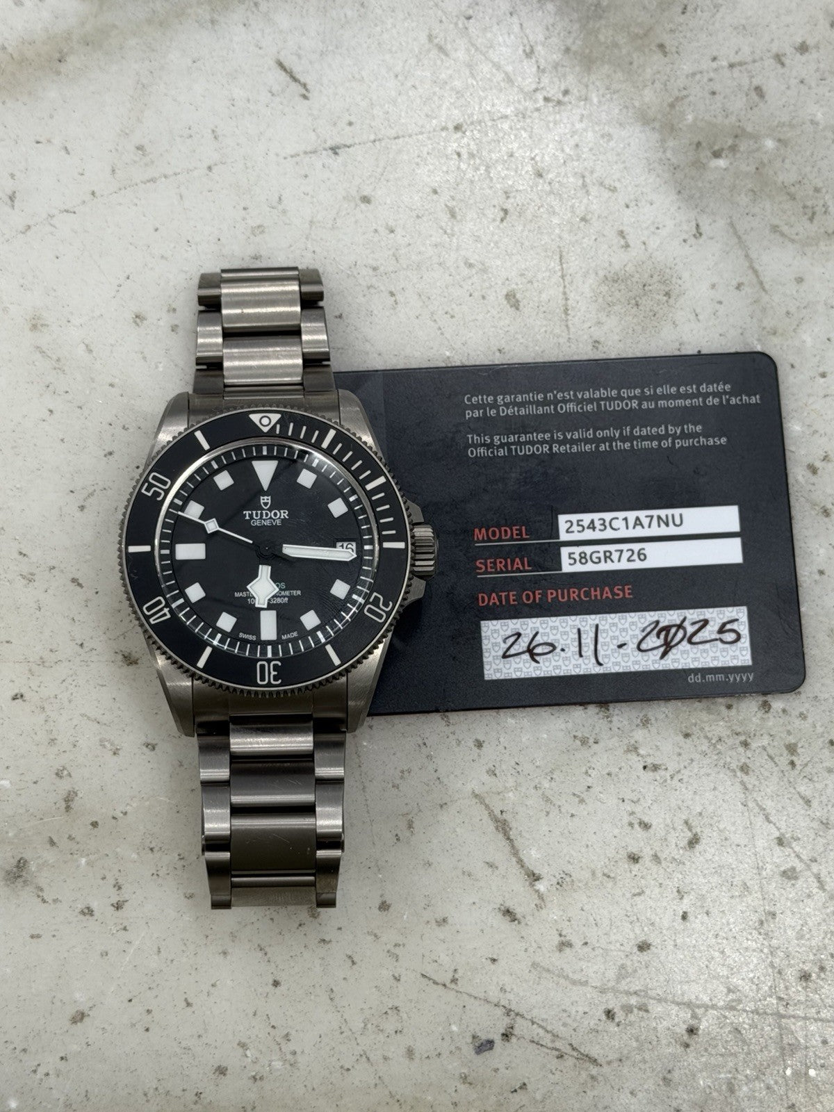 2025 Tudor Pelagos Ultra Titanium Black Dial 43mm Auto Mens Watch 2543C1A7NU