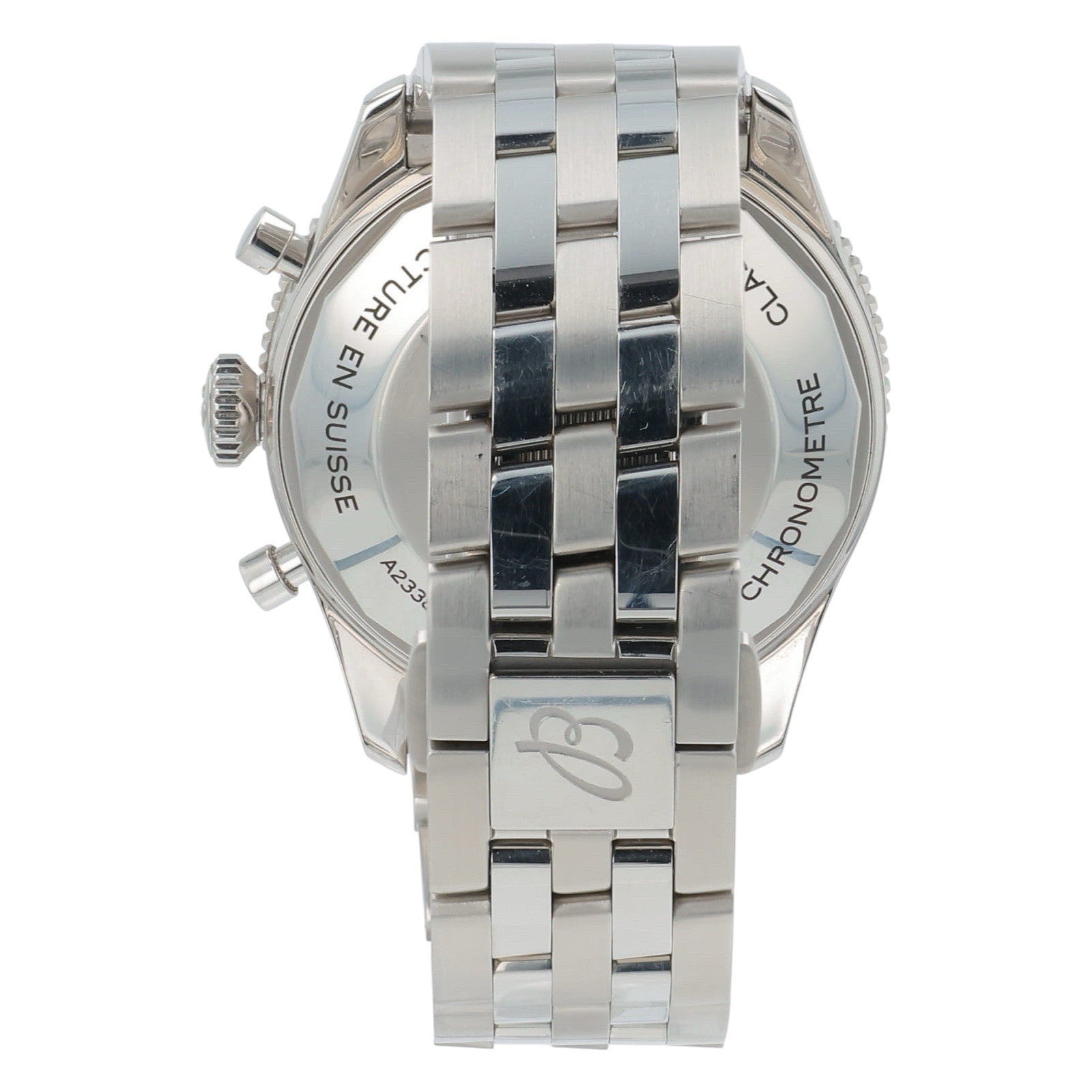 Breitling AVI Chronograph Green Dial Stainless 42mm Automatic Men’s A23380