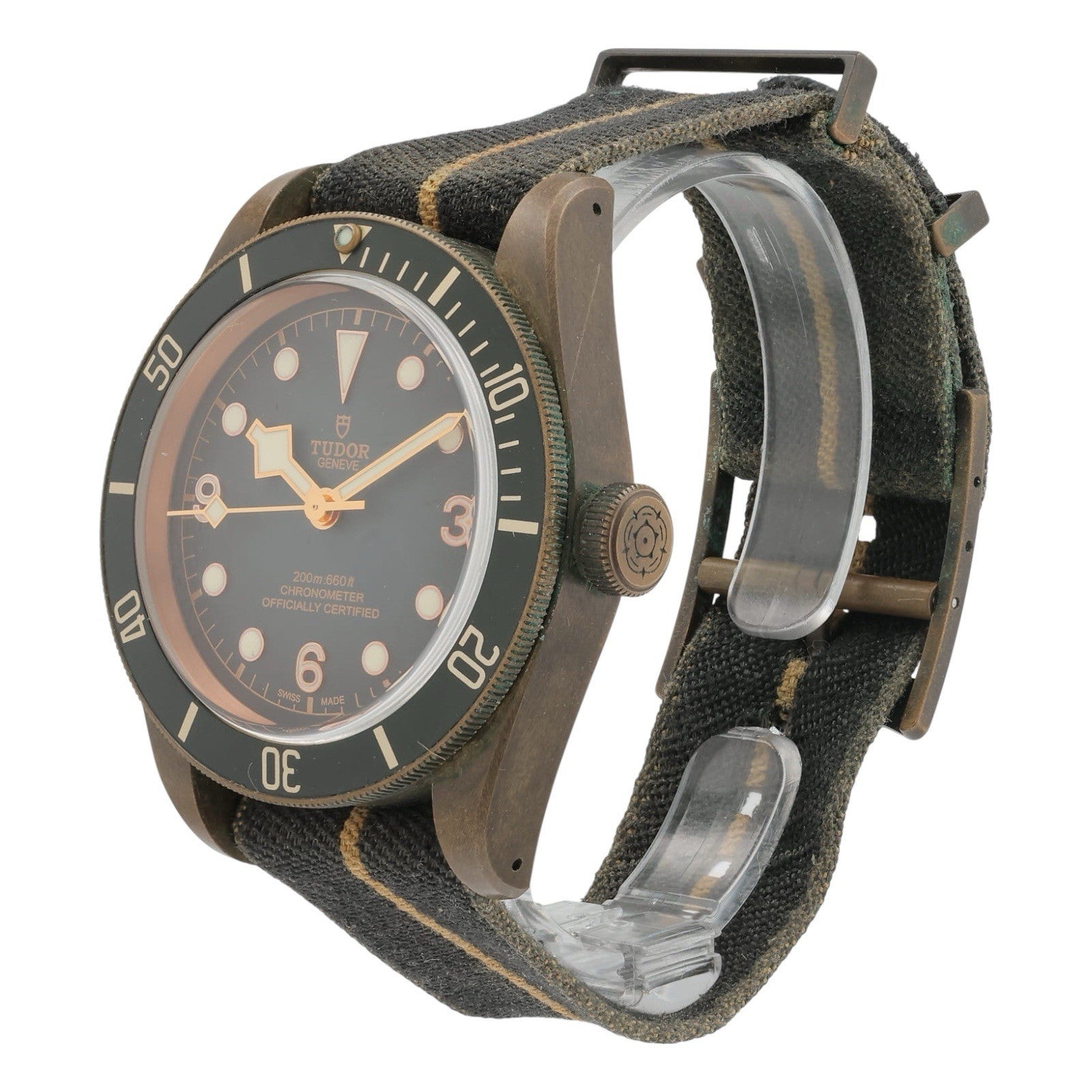 Tudor Black Bay Bronze Grey Dial 43mm Automatic Movement Men’s Watch 79250BA