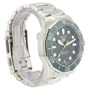 Tag Heuer Aquaracer Green Dial Stainless Steel 42mm Automatic Mens Watch WBP5116