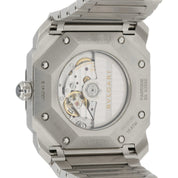 Bvlgari Octo Black Dial Stainless Steel 41mm Automatic Movement Mens Watch BG041
